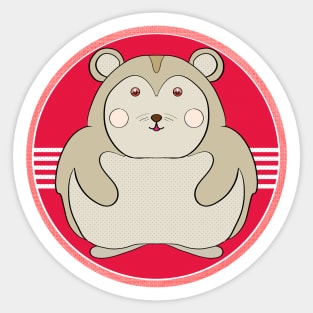 Little Hamster Sticker